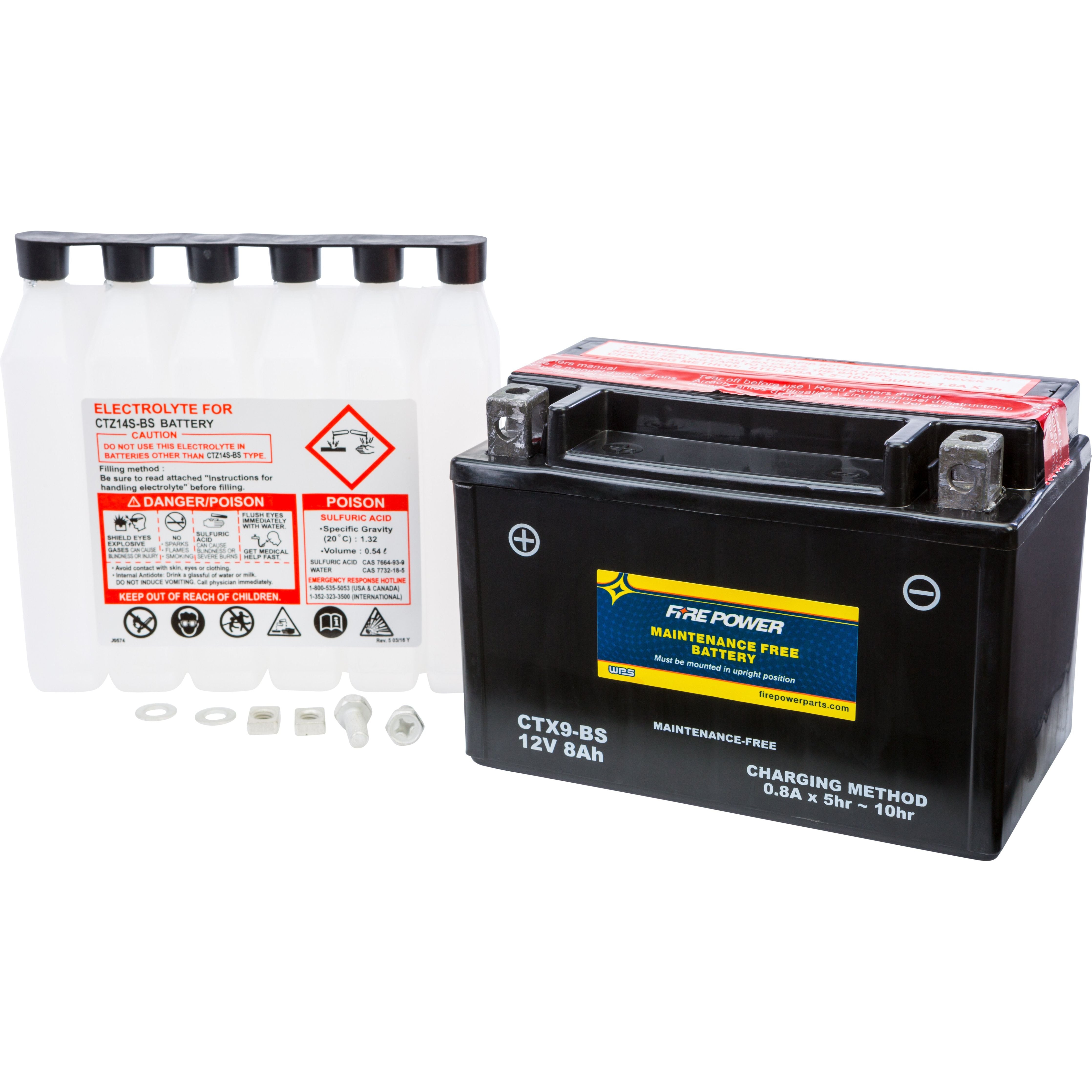 BATTERY CTX12-BS MAINTENANCE FREE CTX12-BS
