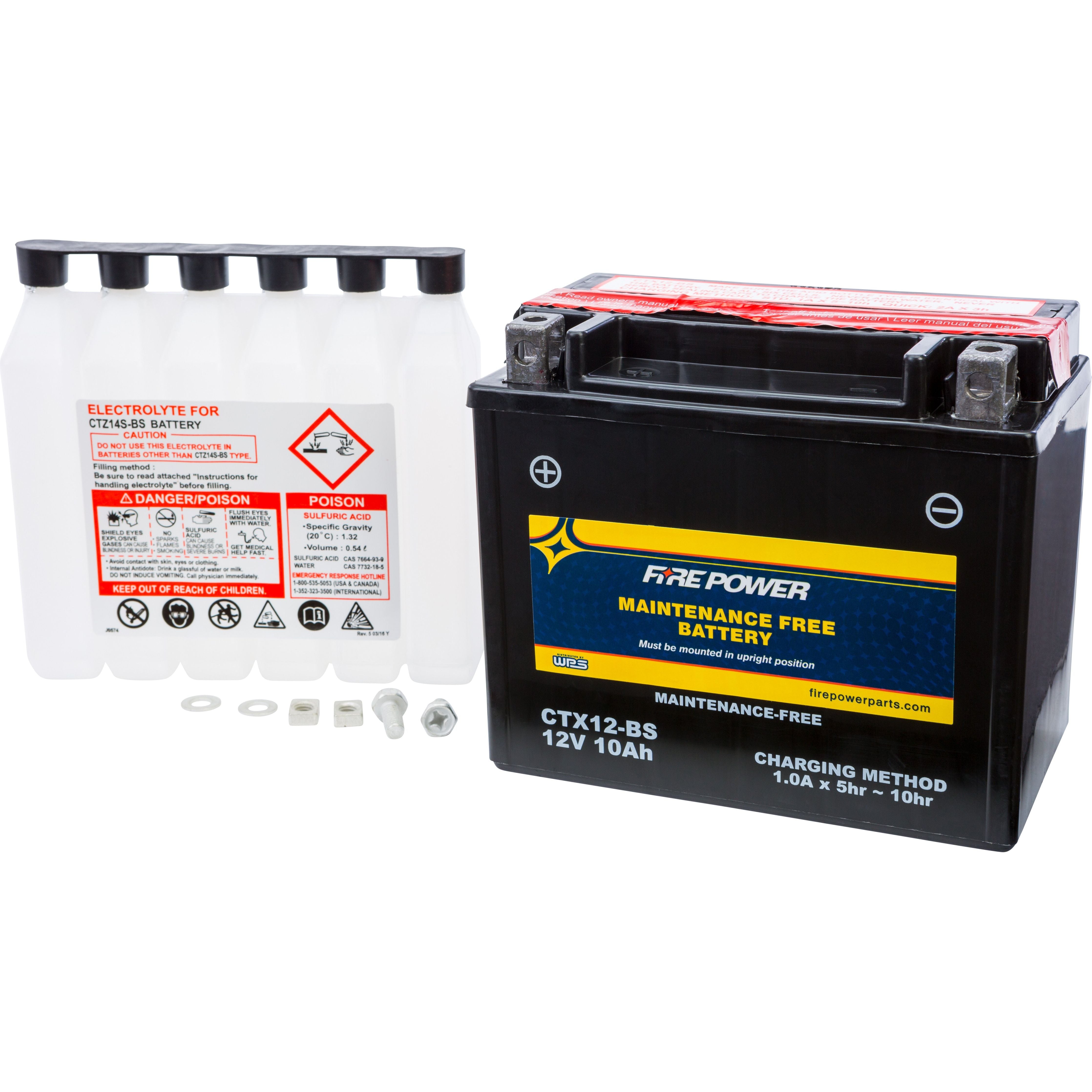 BATTERY CTX14-BS MAINTENANCE FREE CTX14-BS