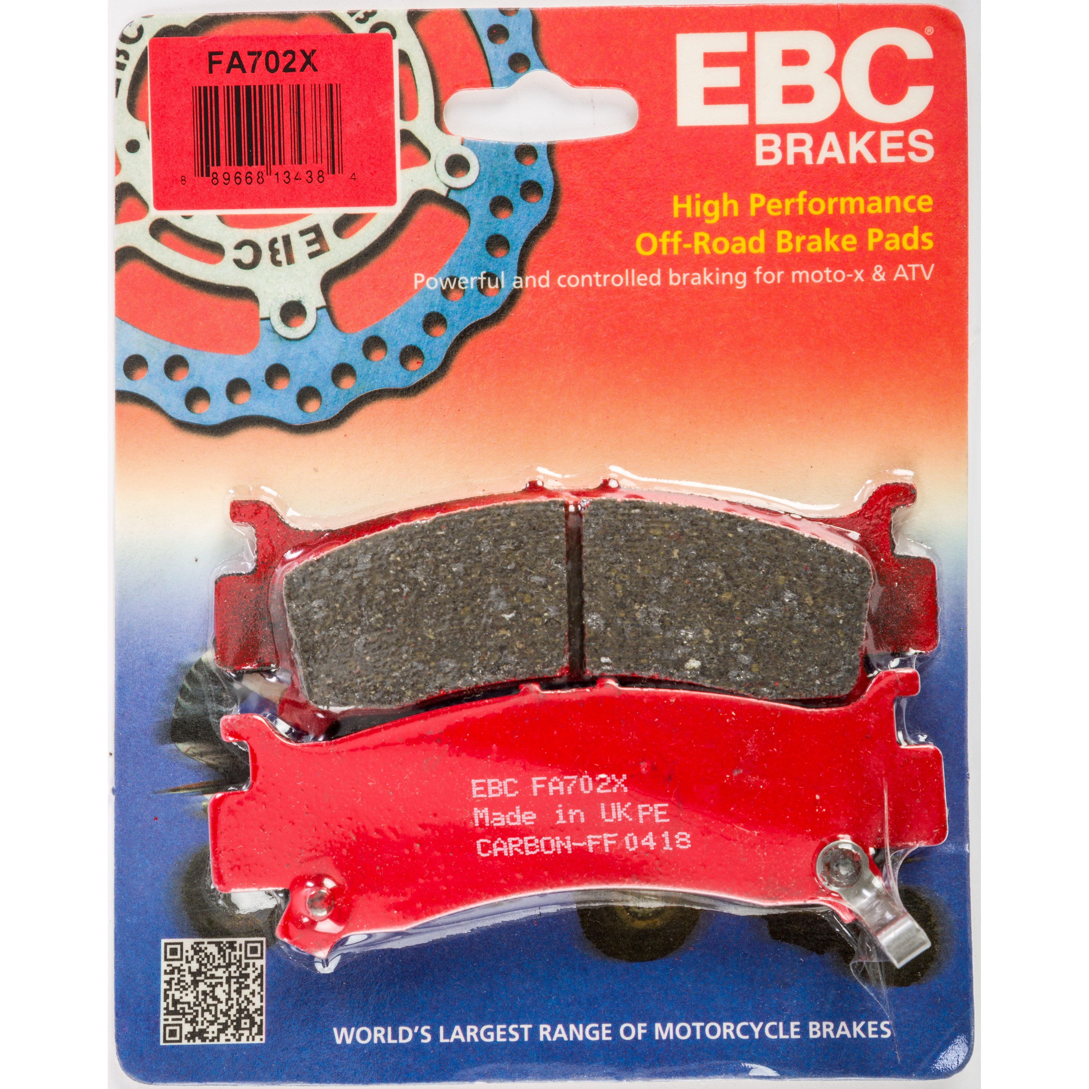 BRAKE PADS FA702X