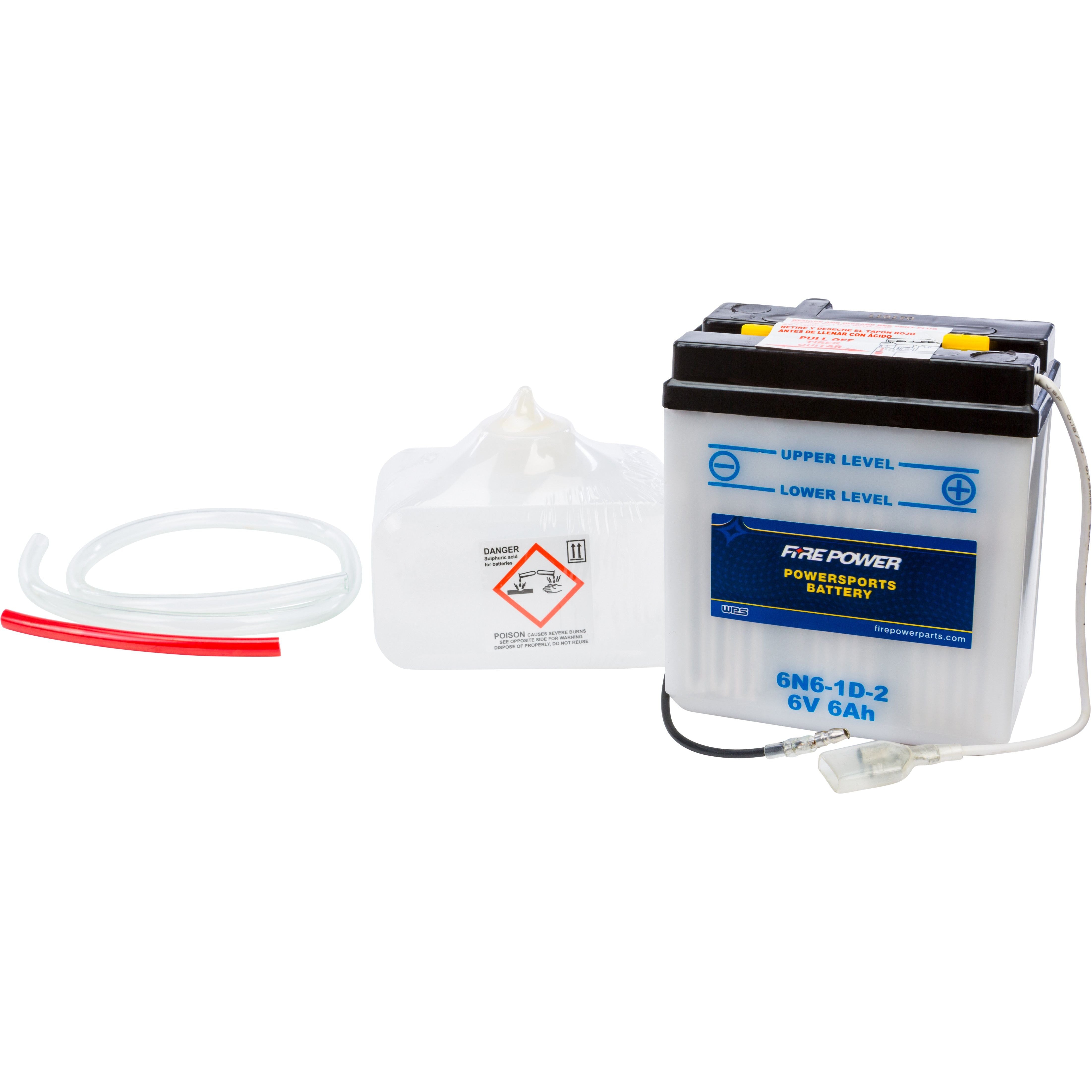 BATTERY W/ACID 6N11-2D 6V 6N11-2D