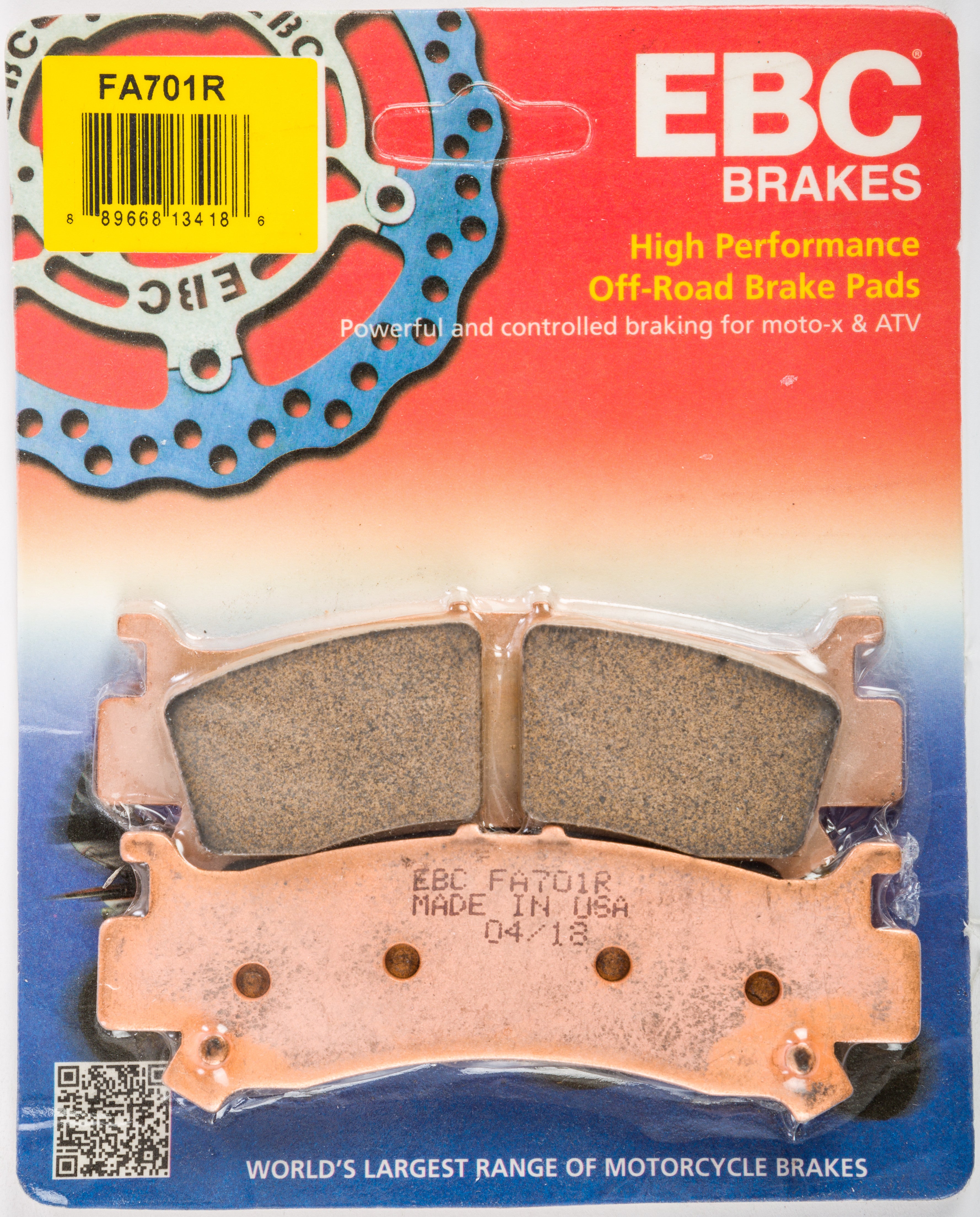 BRAKE PADS FA701R