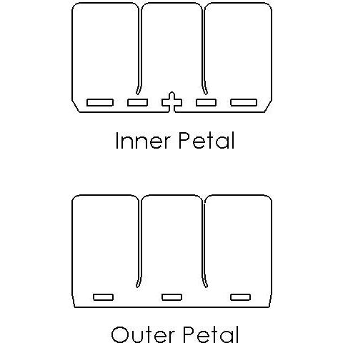 VFORCE 3 REPLACEMENT PETALS
