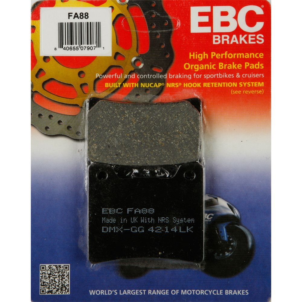 BRAKE PADS FA88