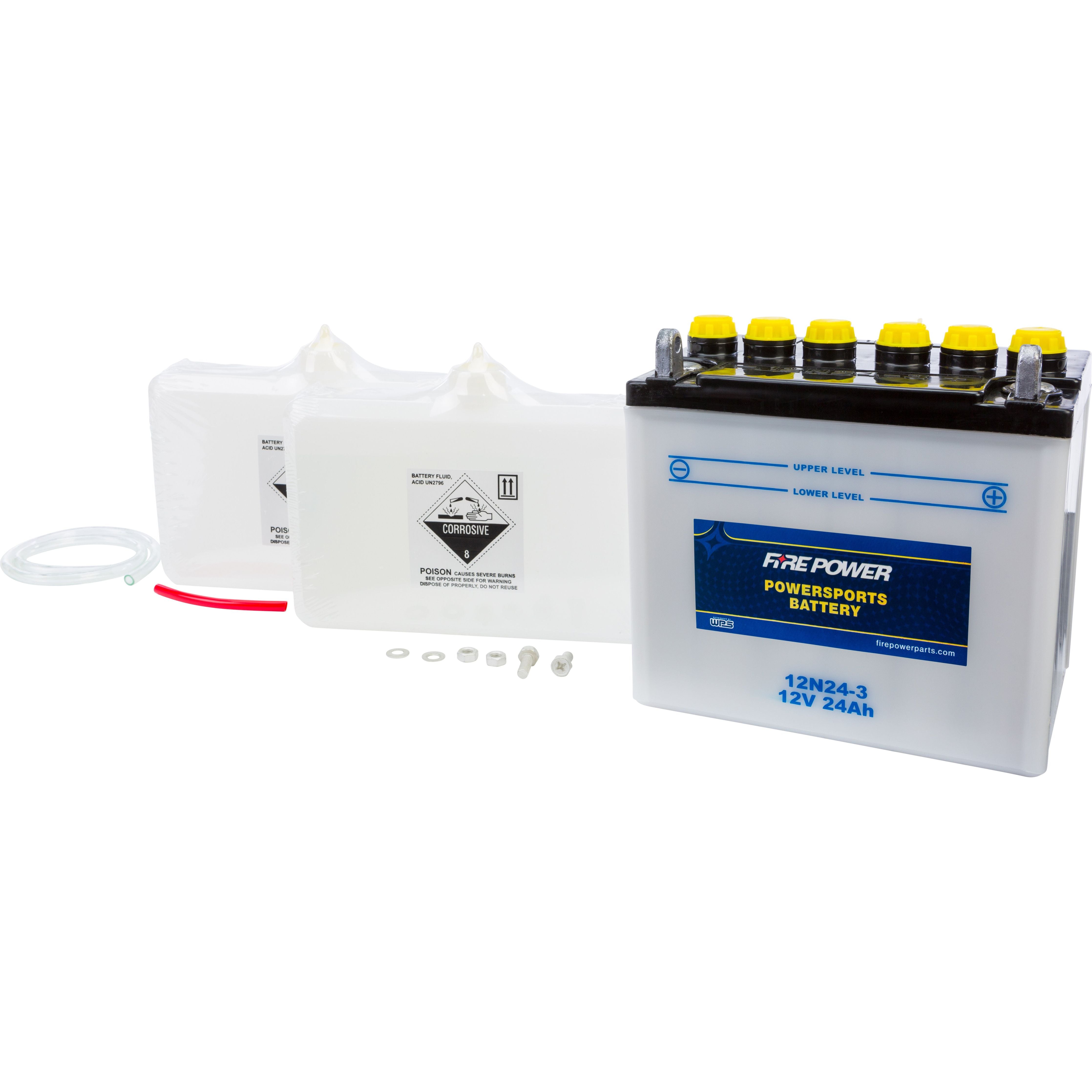 BATTERY W/ACID 12N12A-4A-1 12V 12N12A-4A-1