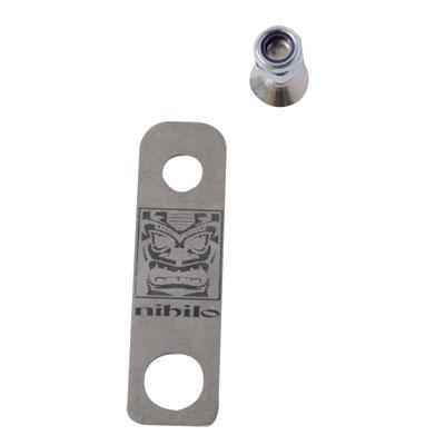 Holeshot Device Fork Guard Bracket Stainless Steel - G-FORCE POWERSPORTS