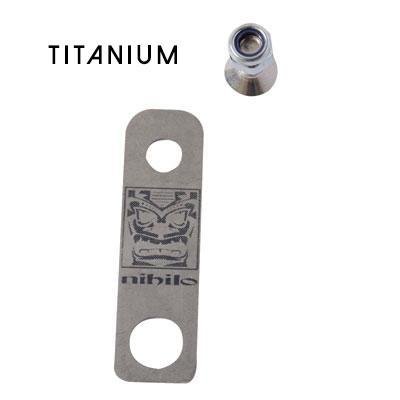 Holeshot Device Fork Guard Bracket Titanium - G-FORCE POWERSPORTS