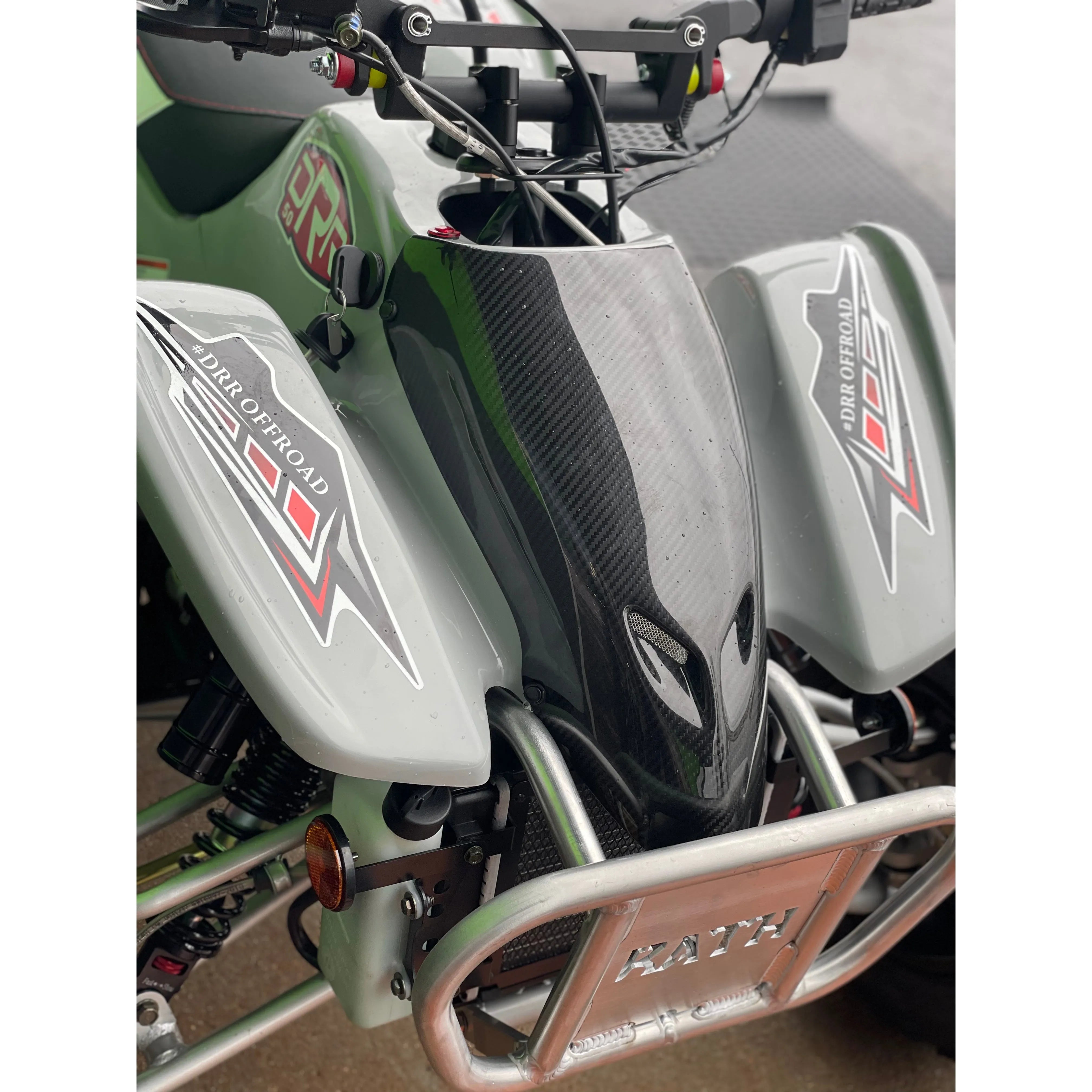 DRR DRX SERIES - CARBON FIBER HOOD