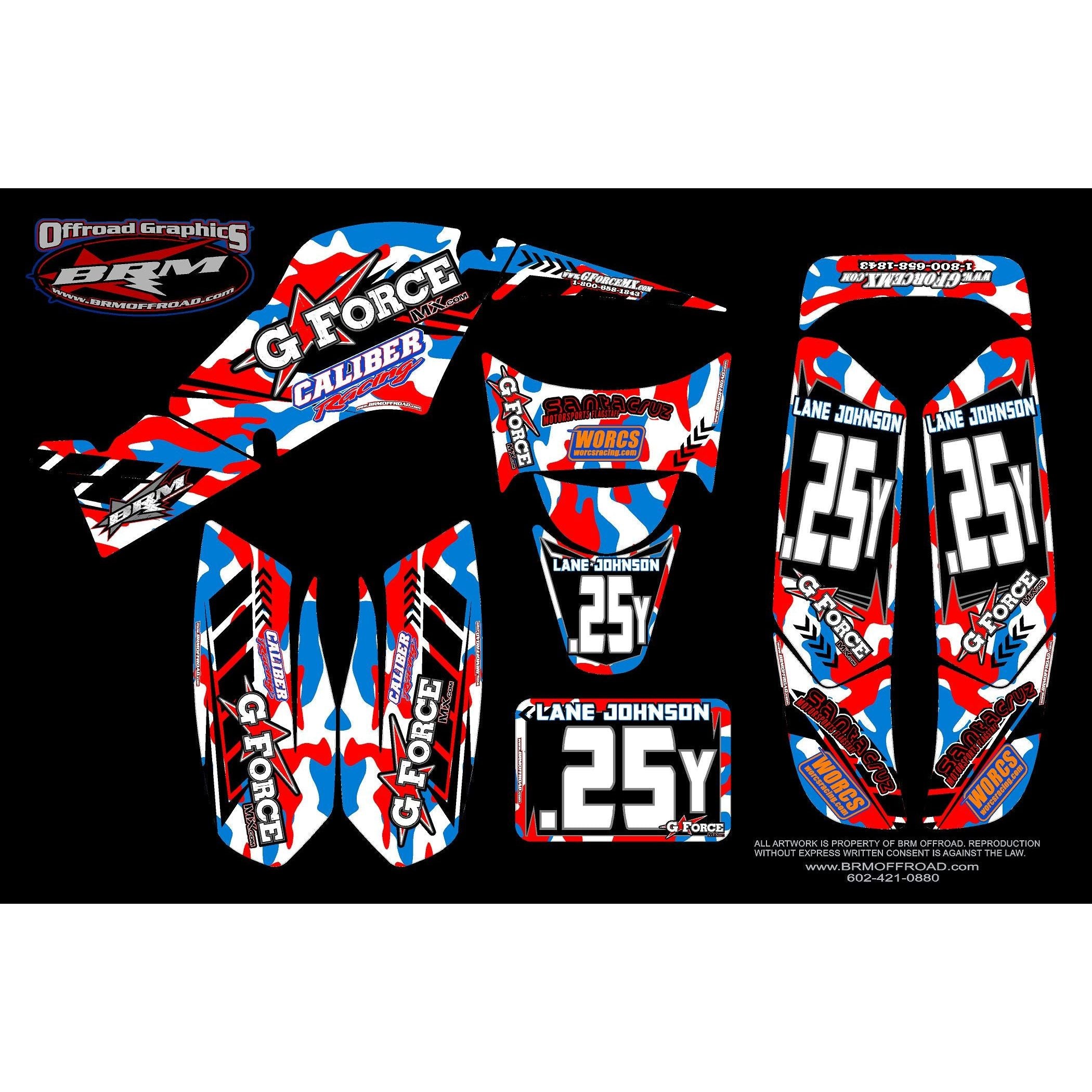 URBAN WARFARE - TEAM DECAL KIT