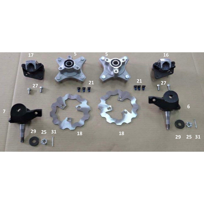 #5 Hub Assy. Front Wheel