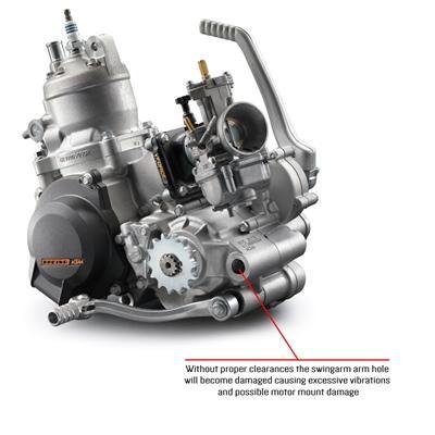 KTM/Husqvarna 85 Swing Arm Washer Shim Kit 2009-2017 - G-FORCE POWERSPORTS