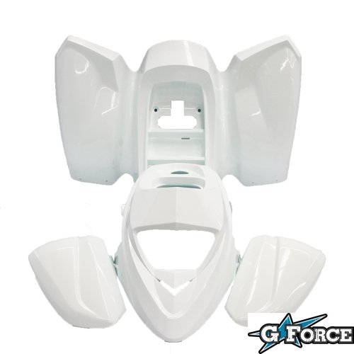 Plastic Full Body Kit - Apex White - G-FORCE POWERSPORTS