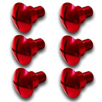 Suzuki Factory Aluminum Fork Guard Bolts Red RM 85 2002-2019 - G-FORCE POWERSPORTS