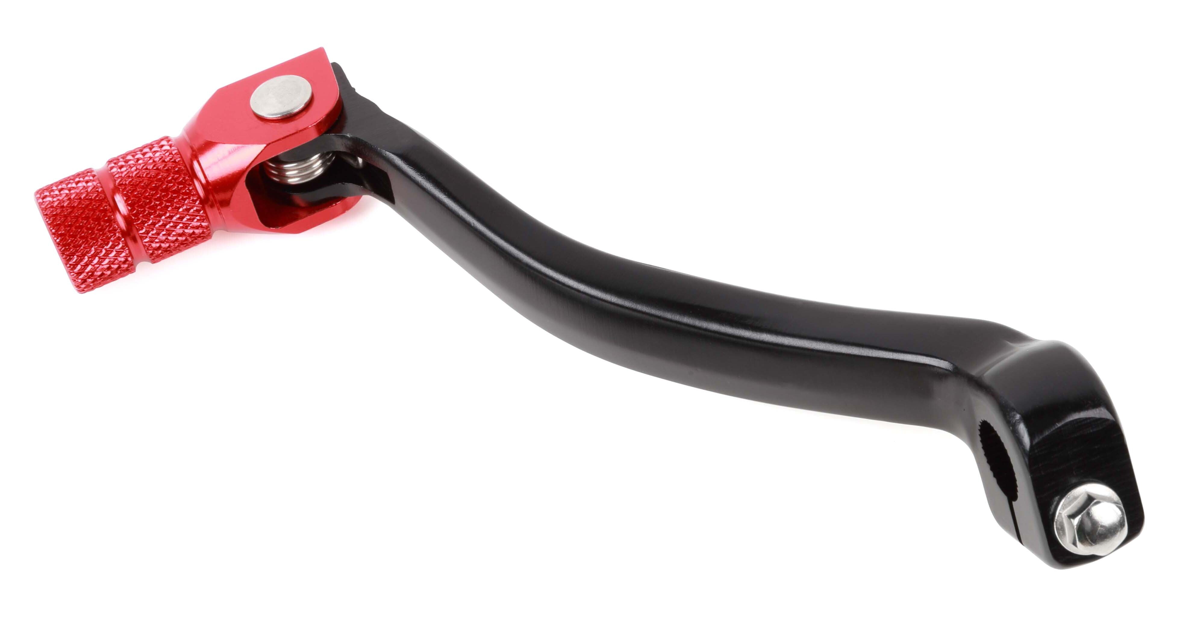 FORGED SHIFT LEVER RED HON KAW