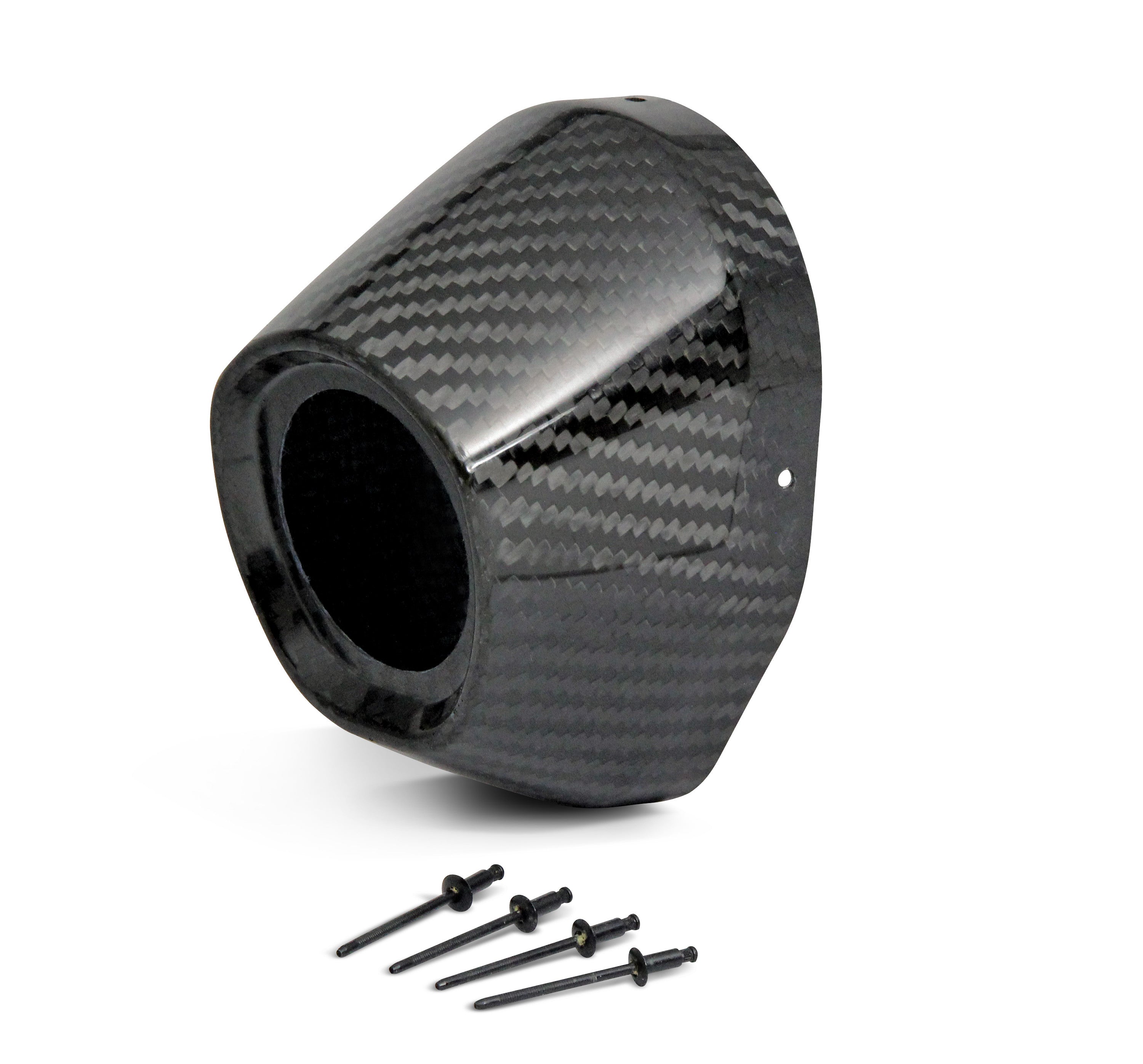 Exhaust Carbon End Cap