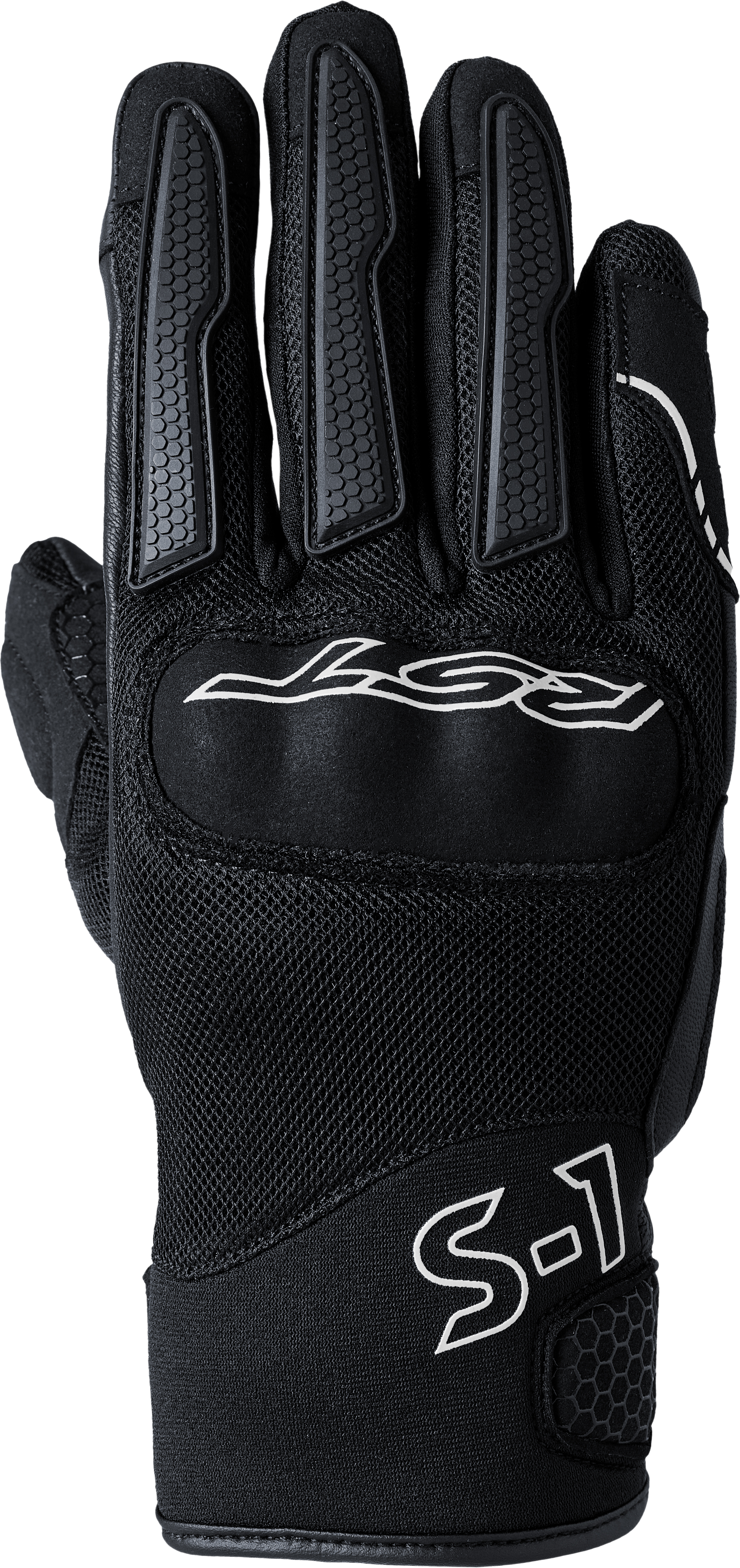 S1 MESH CE GLOVE BLACK/BLACK/WHITE  MD