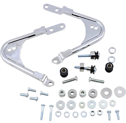 REAR DOCKING KIT CHROME FLH/FLT 97-08