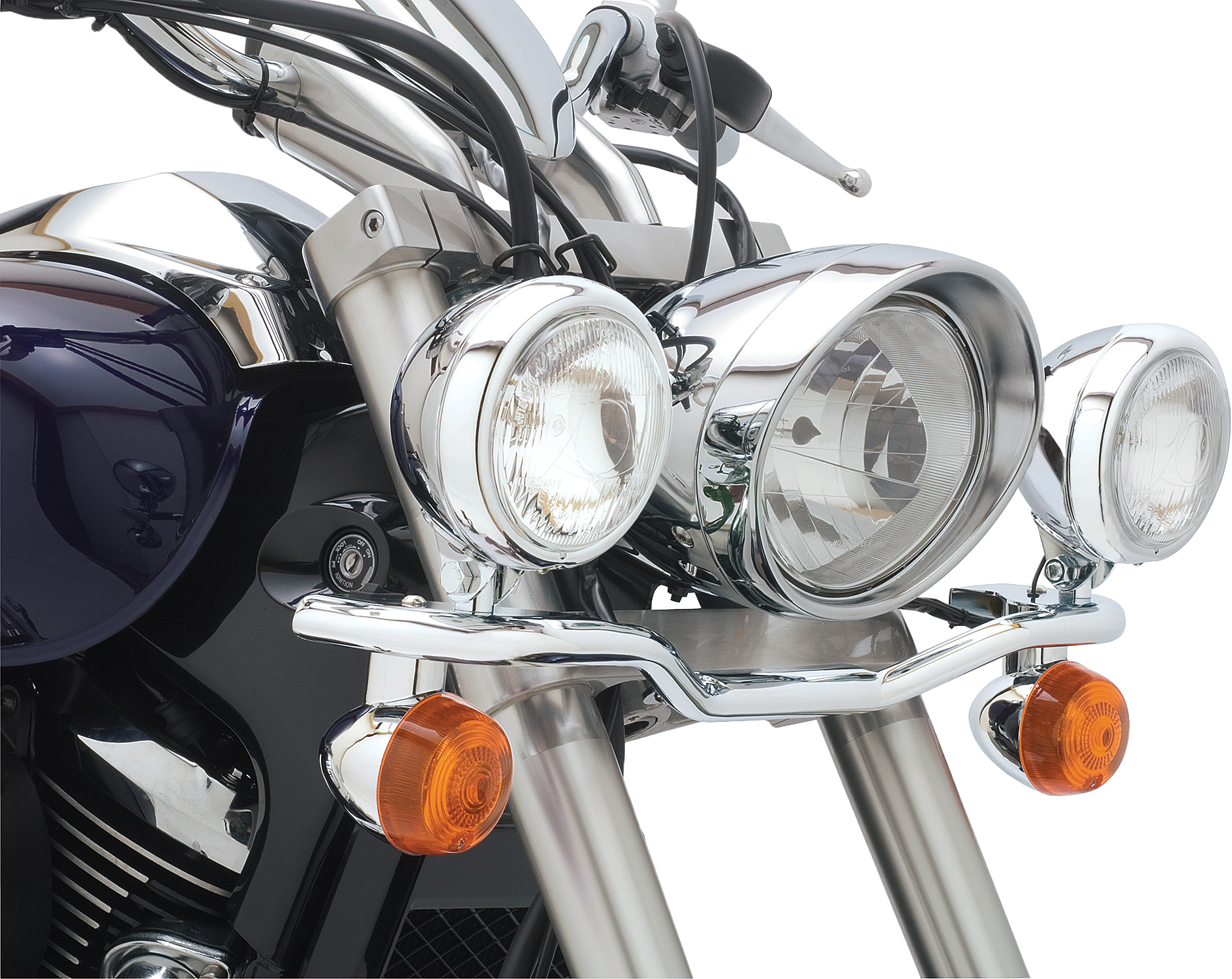 LIGHT BAR CHROME SUZ VS1500LC/C90 98-09