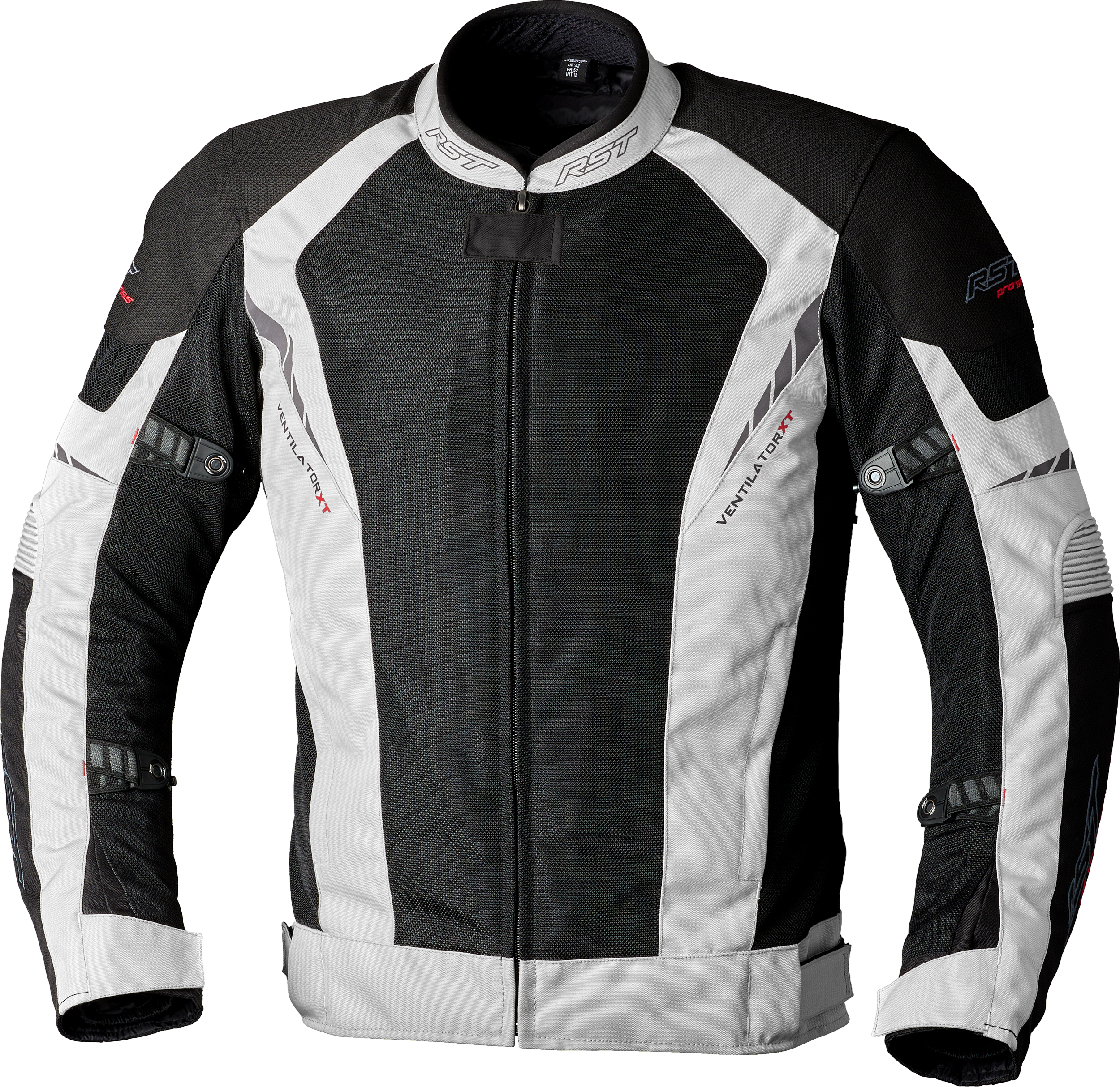 PS VENTILATOR D3O JACKET BLACK/SILVER TEXTILE 4X