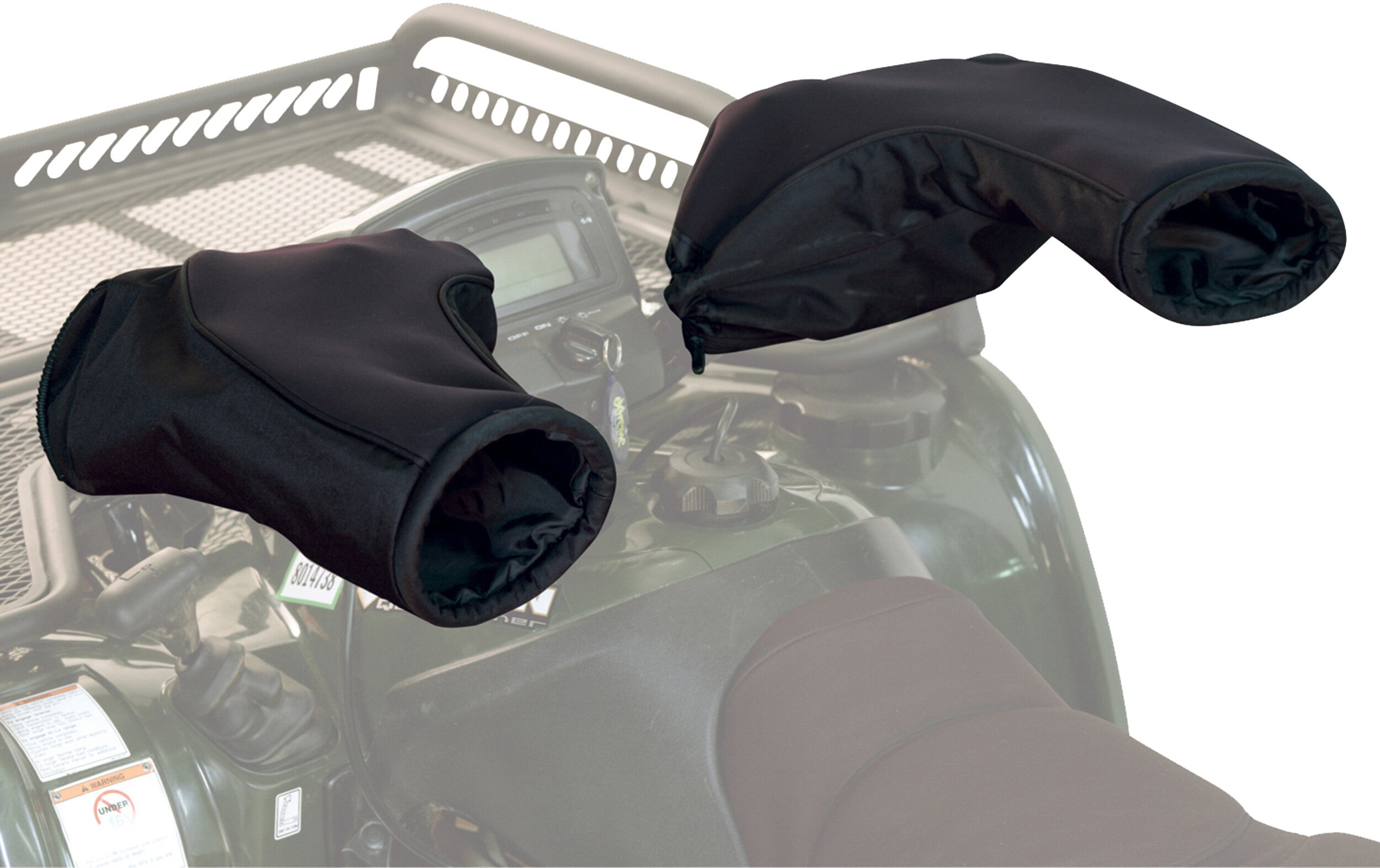 Geartector Atv Mitt (Black)