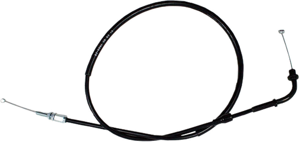 BLACK VINYL THROTTLE PULL CABLE