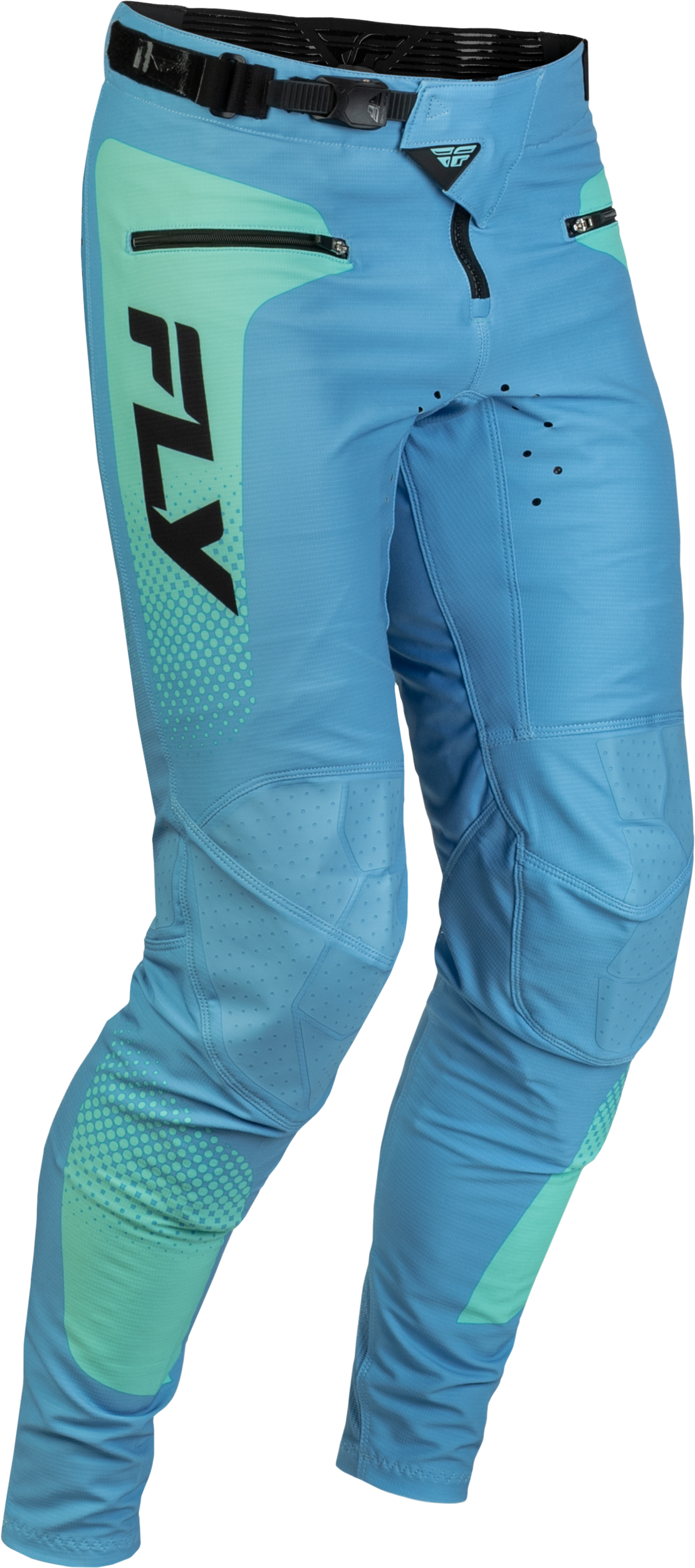 YTH RAYCE SONAR BICYCLE PANTS TEAL/AQUA SZ 26