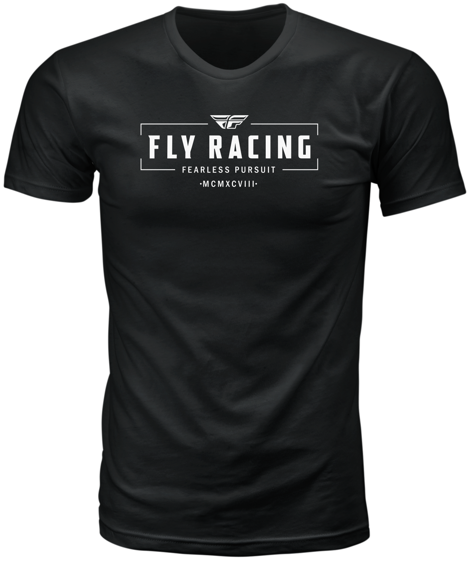 FLY MOTTO TEE BLACK XL