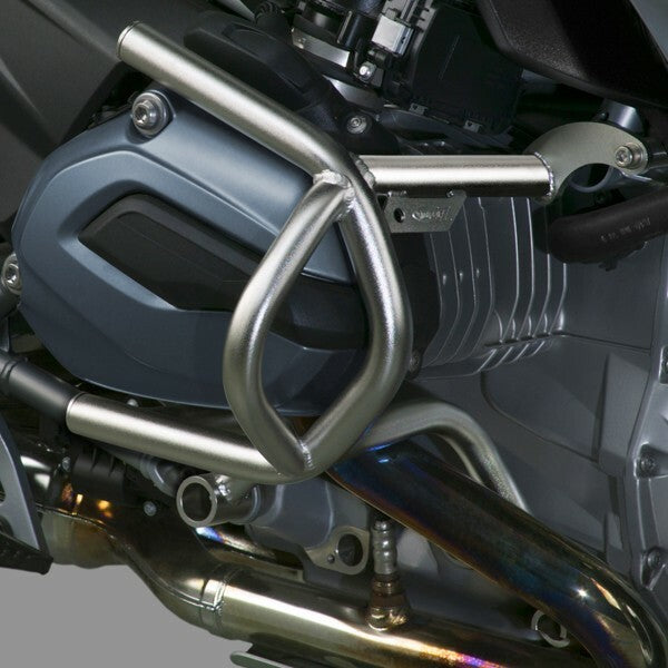 ENGINE GUARDS SILVER PAIR BMW