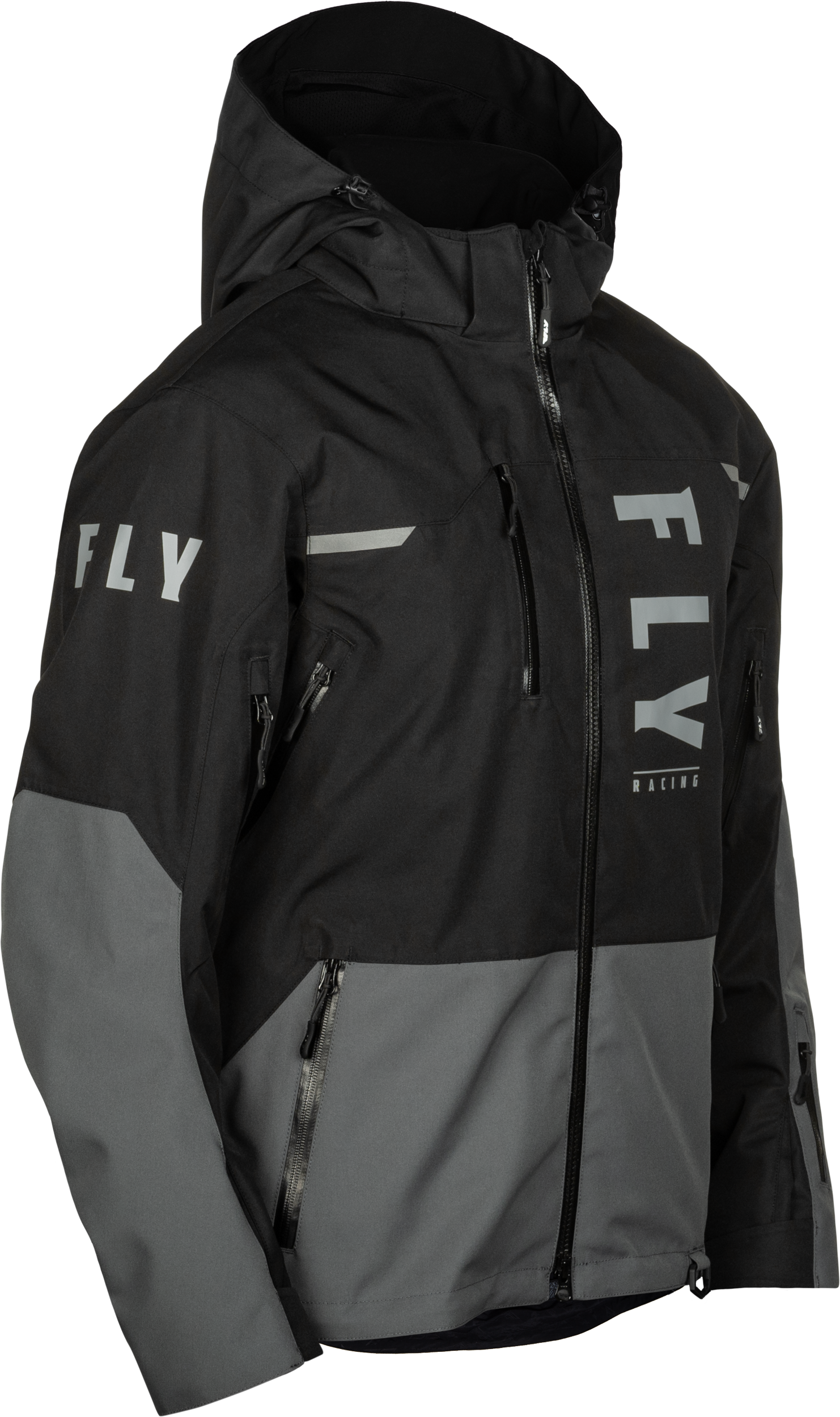 CARBON JACKET BLACK/GREY 2X