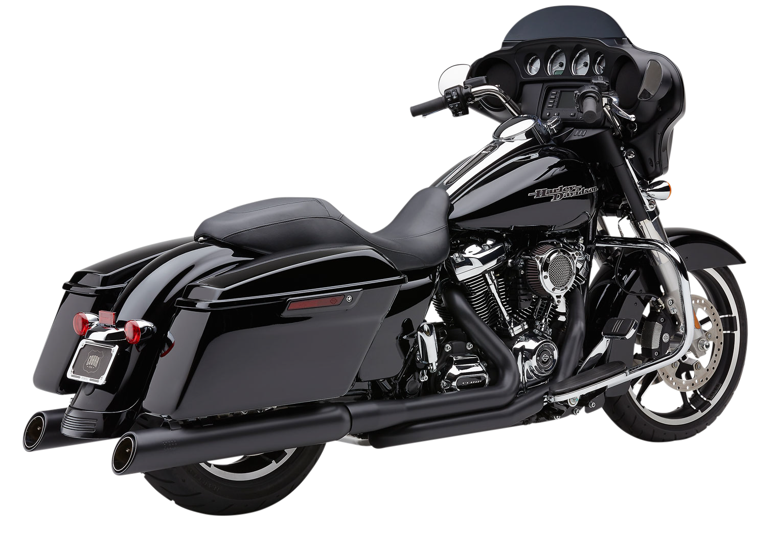 TRUE DUAL HEADPIPES BLACK FLH/FLT 17-24