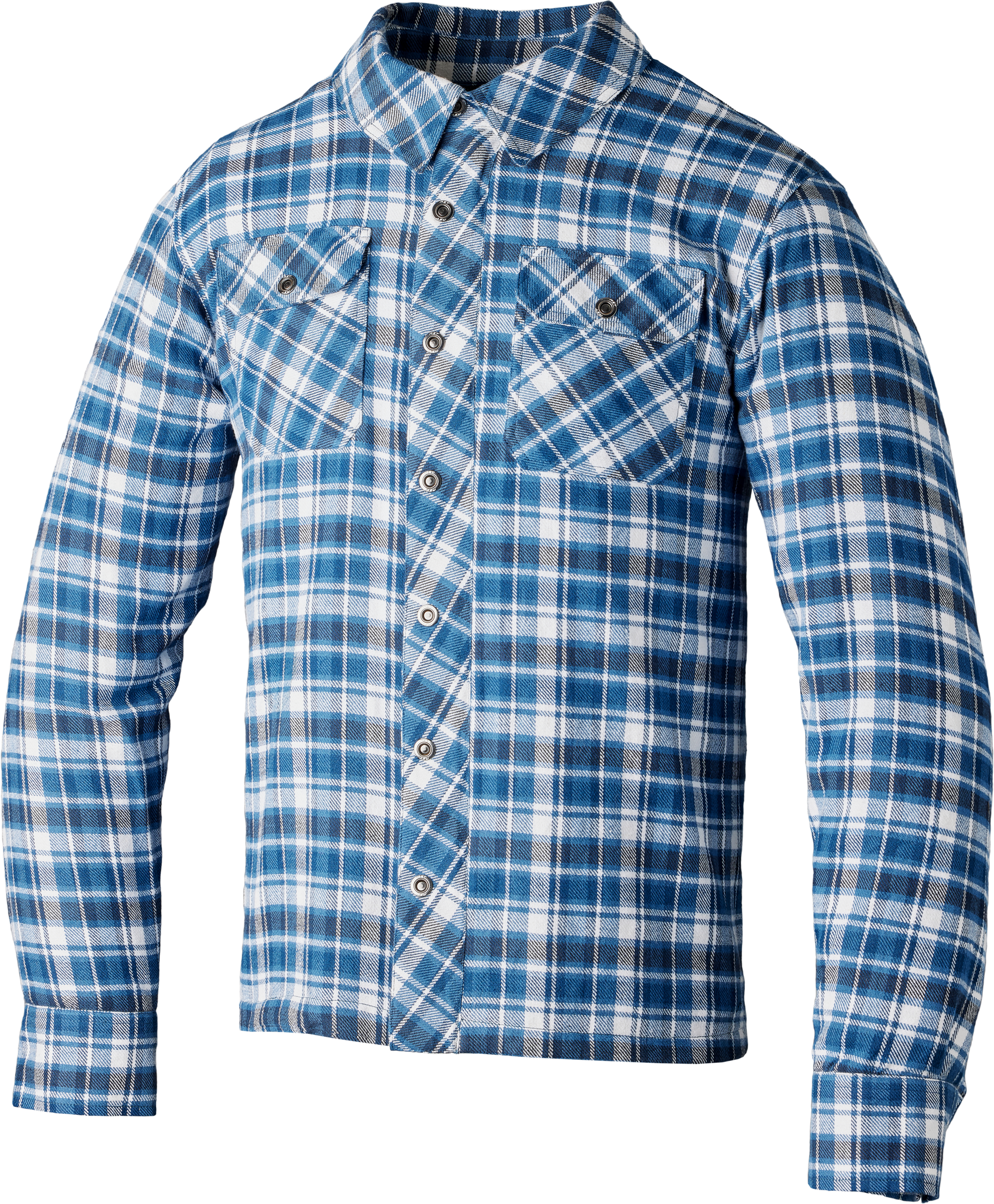 LUMBERJACK CE SHIRT BLUE/GREY CHECK 3XL