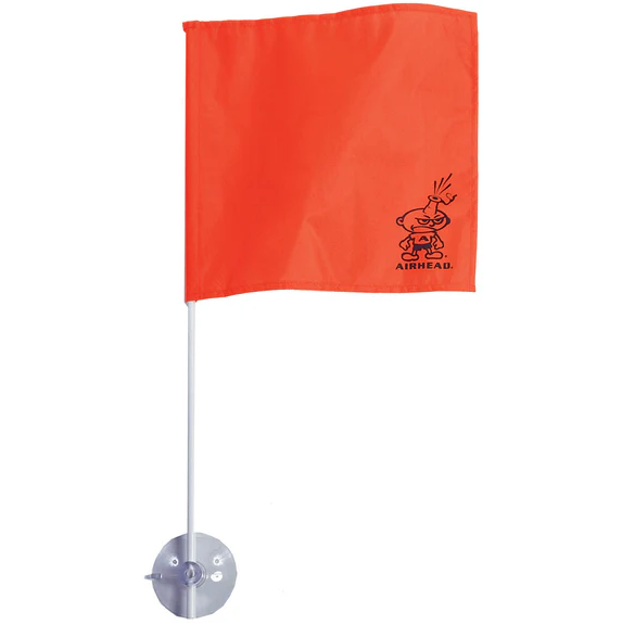 SKIER DOWN FLAG 3/4 SUCTION CUP MOUNT