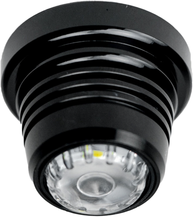 STICK ON LED DOME LIGHT USB RECHARGEABLE- BLACK