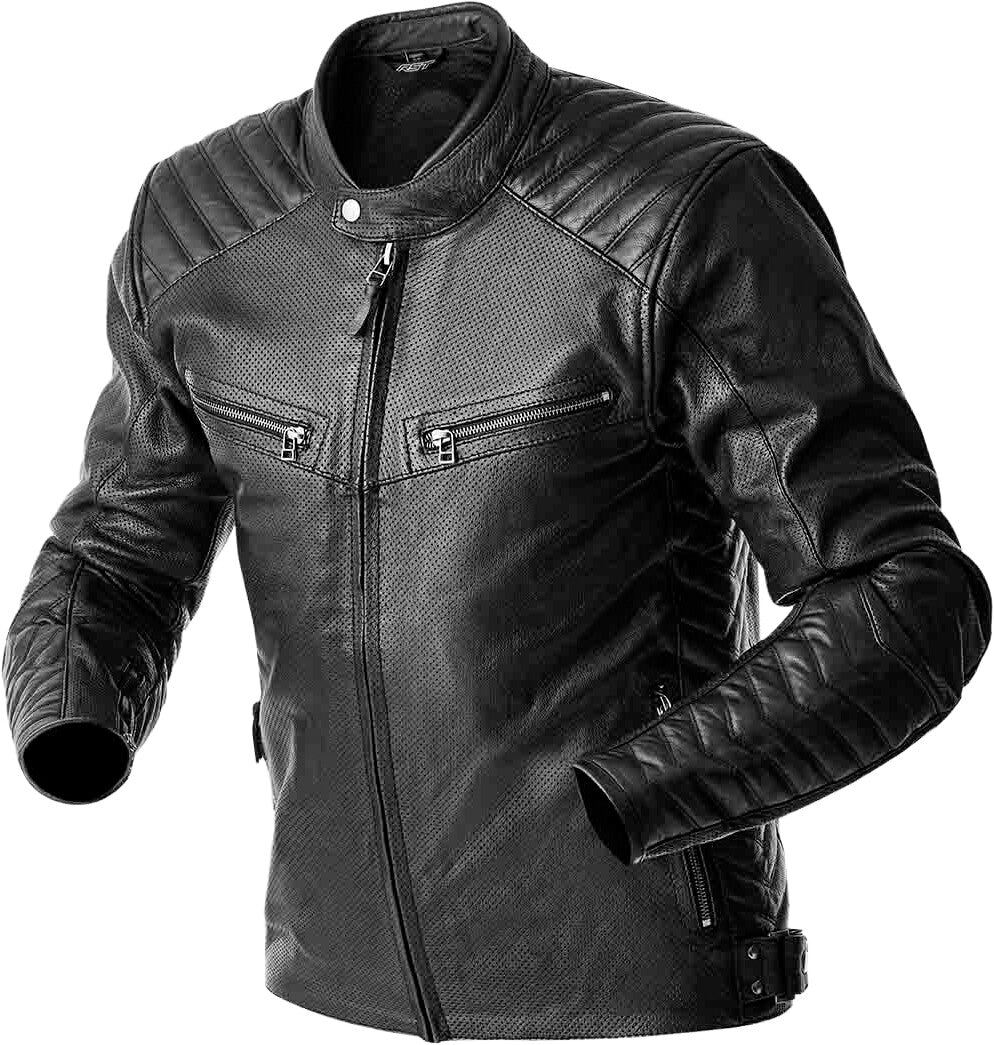 ROADSTER AIR D3O JACKET BLACK LEATHER 3XL