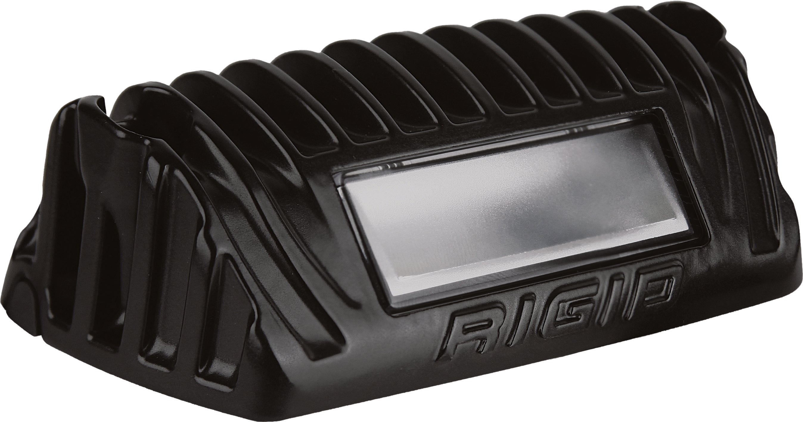 DC SCENE 1"X2" LIGHT BLACK W/WHITE LEDS