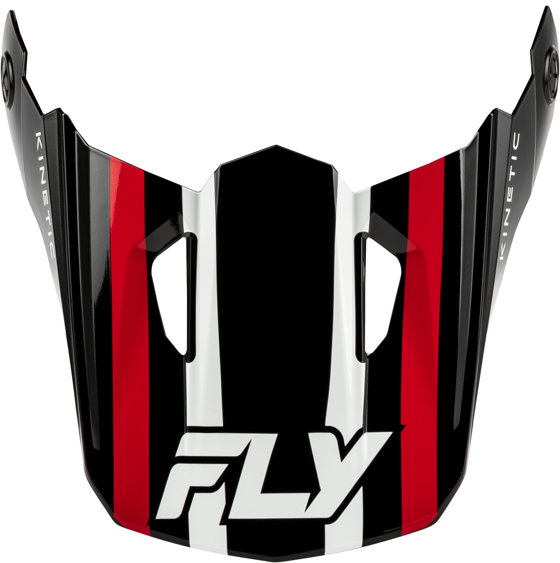 KINETIC SYNC HELMET VISOR BLACK/RED/WHITE MD/LG