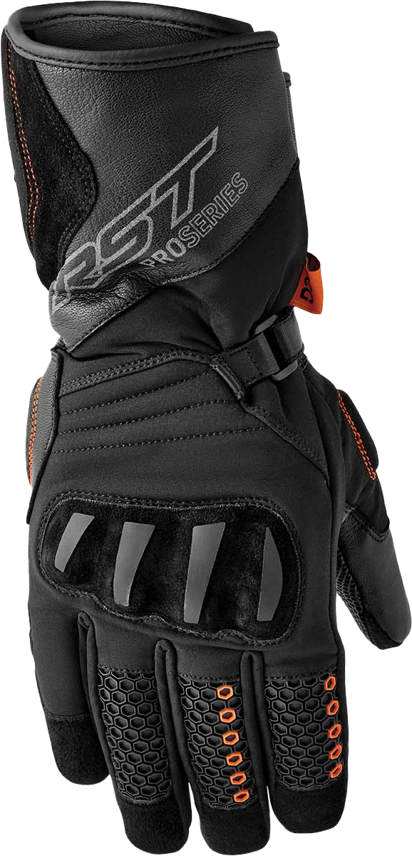WOMENS ARTIC D3O WP GLOVE BLACK TEXTILE LG