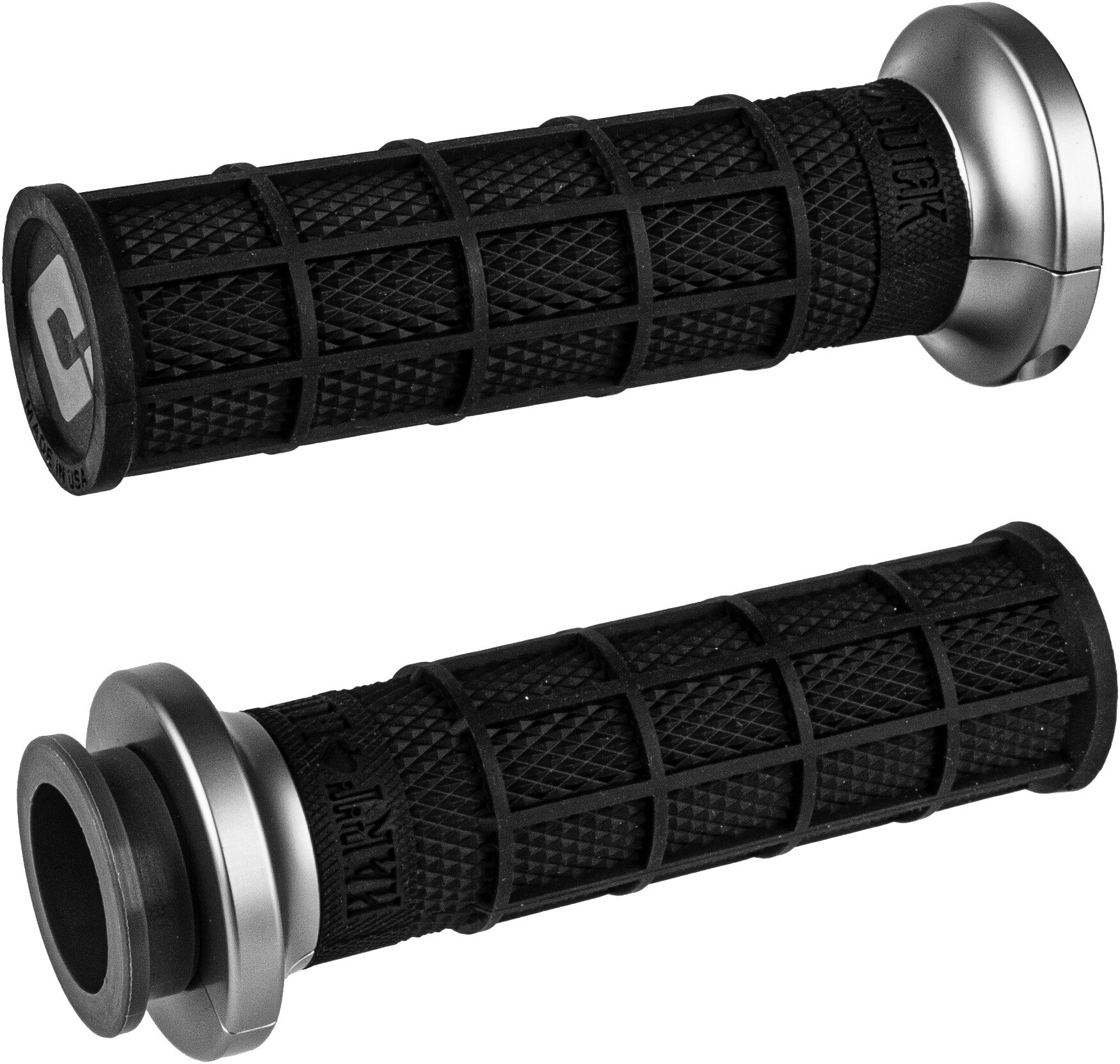 LOCK-ON HART-LUCK FULL-WAFFLE BLACK/GRAPHITE CABLE 1"