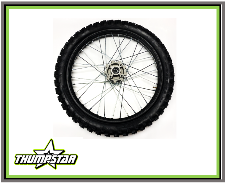 1007 19" Front Wheel & Tire Assembly
