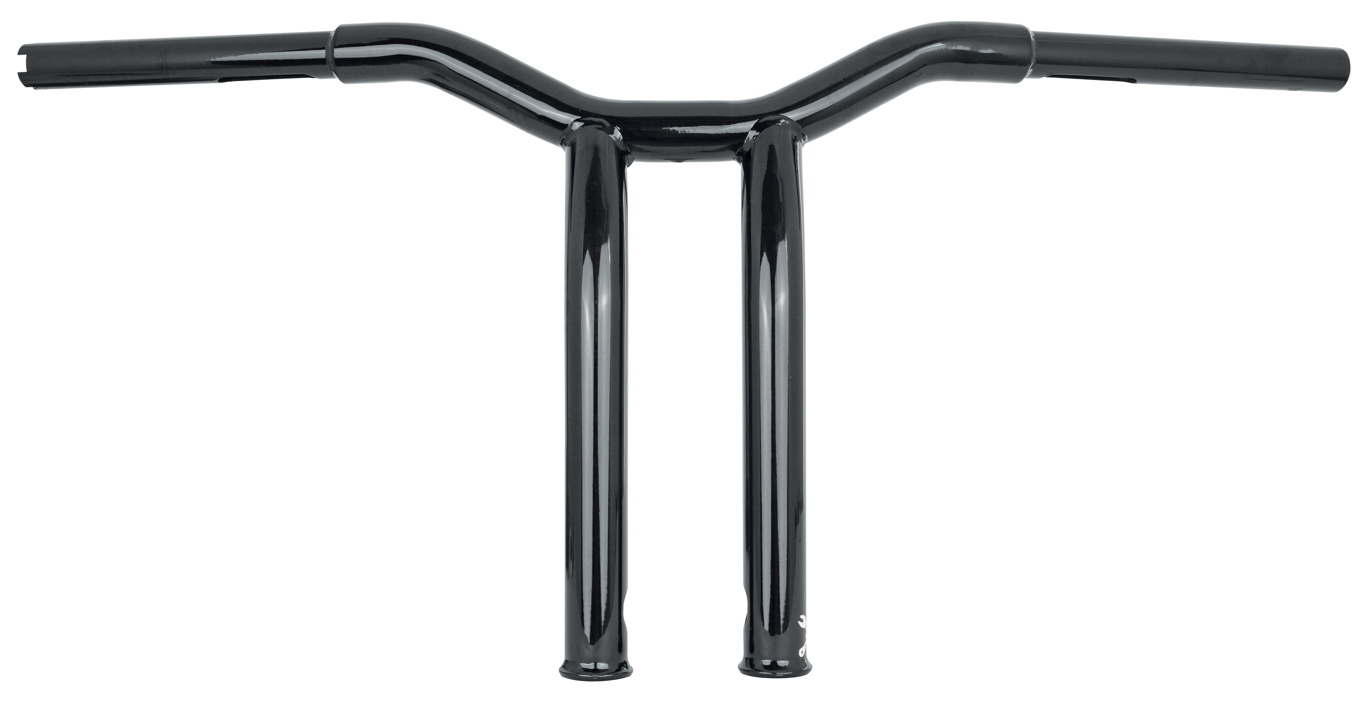 DOMINATOR RAKED BAR 12" 1.25" GLOSS BLACK