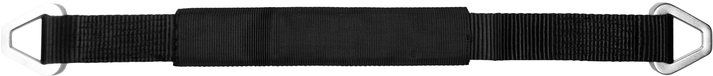 2" AXLE STRAP BLACK 2/PK