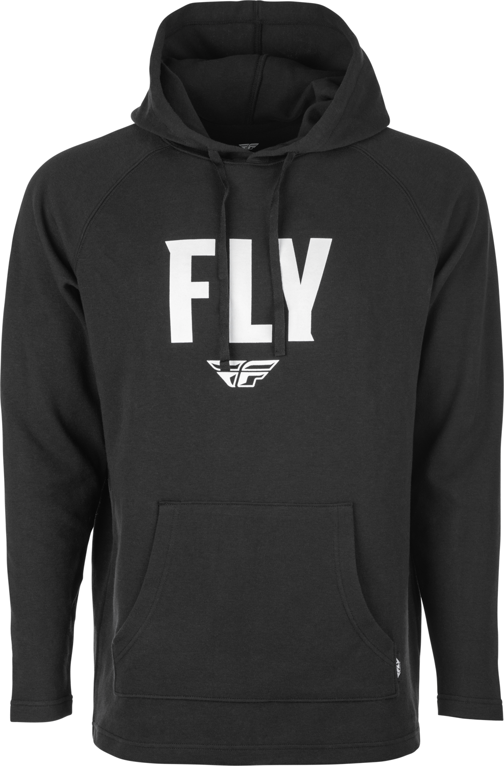 FLY WEEKENDER PULLOVER HOODIE BLACK/WHITE LG