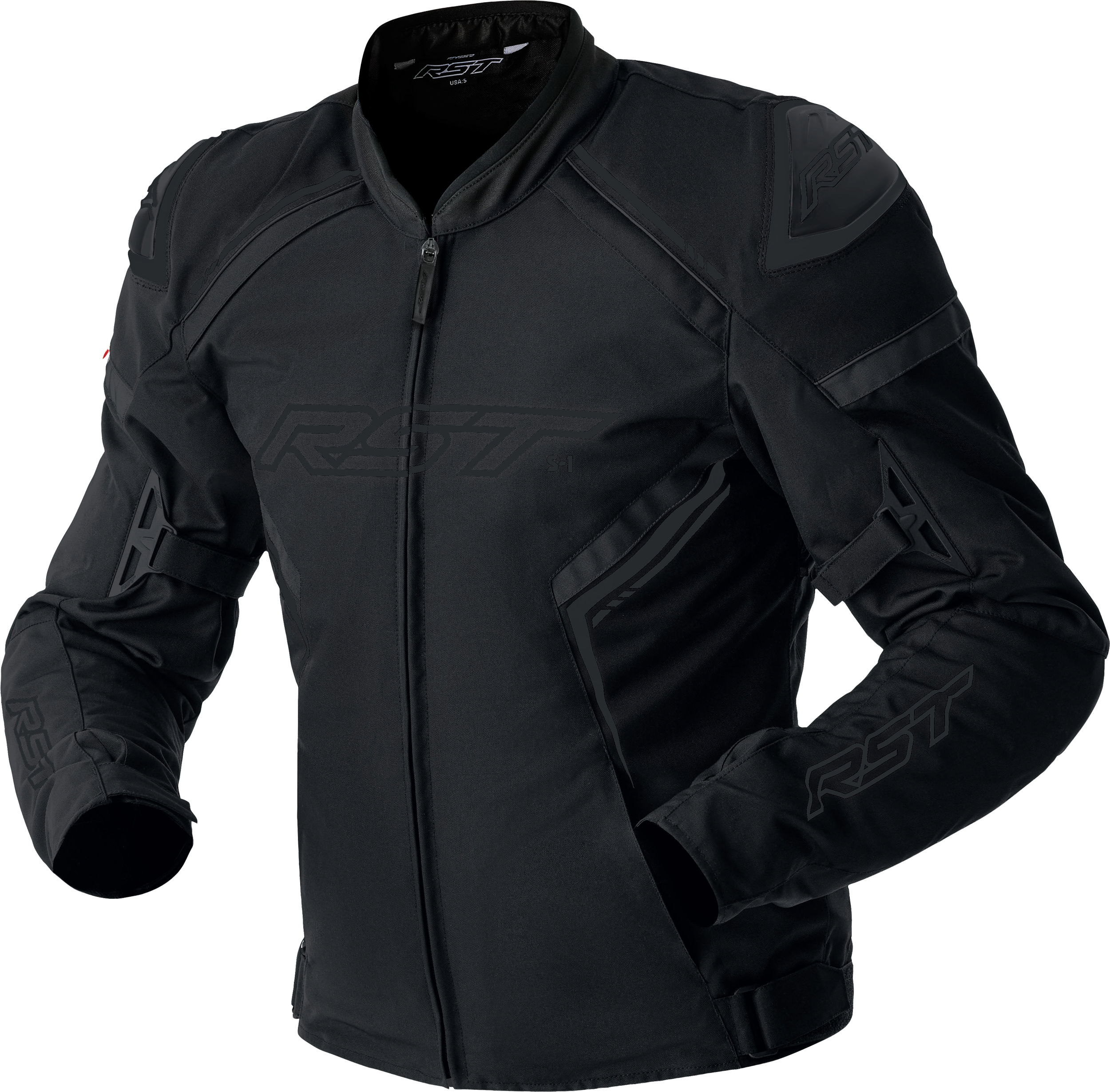 WOMENS S1 D3O TEXTILE JACKET BLACK 2XL