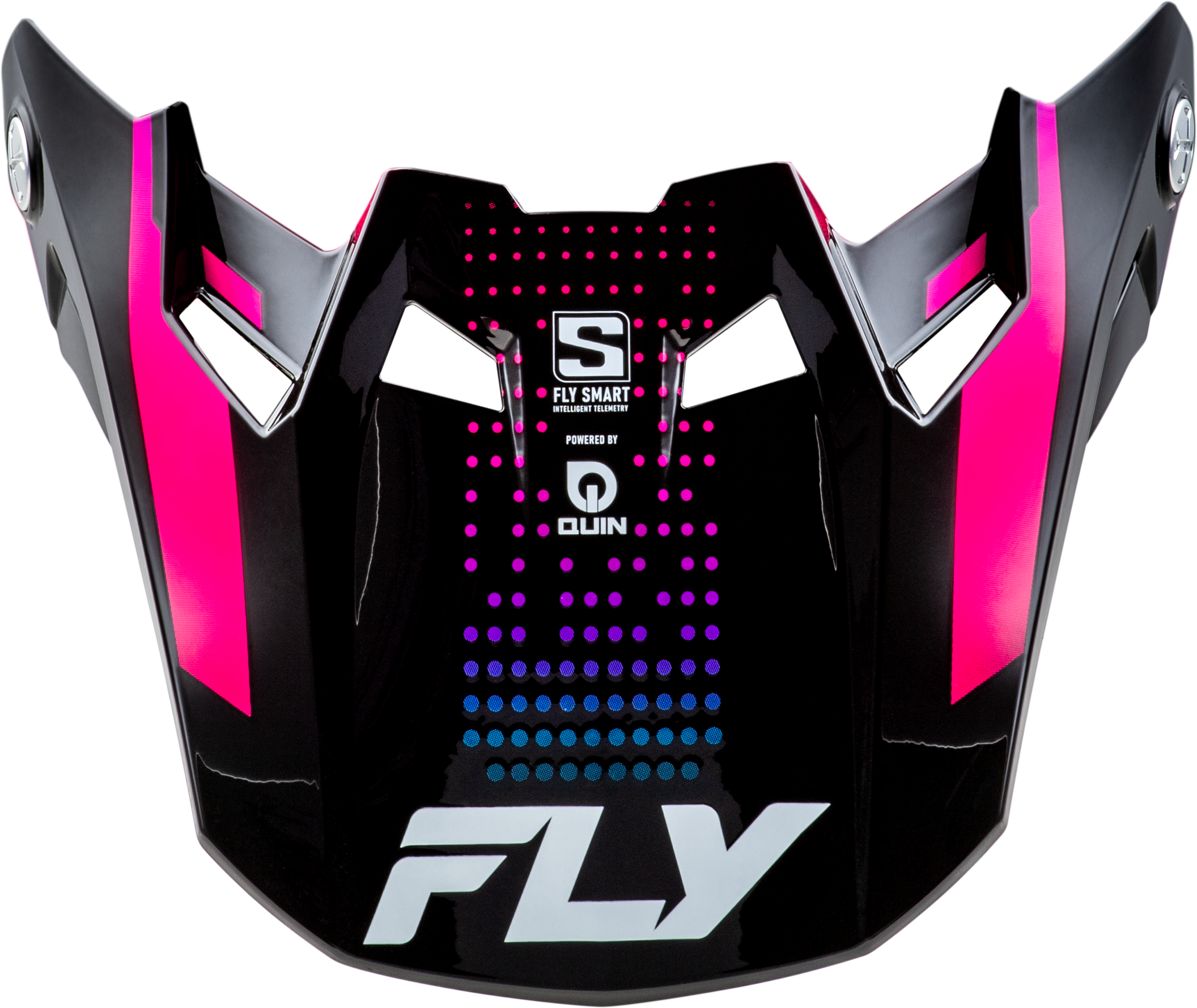 FORMULA S CARBN PROTOCOL VISOR BLACK CARBON/BLUE/PINK YL/SM