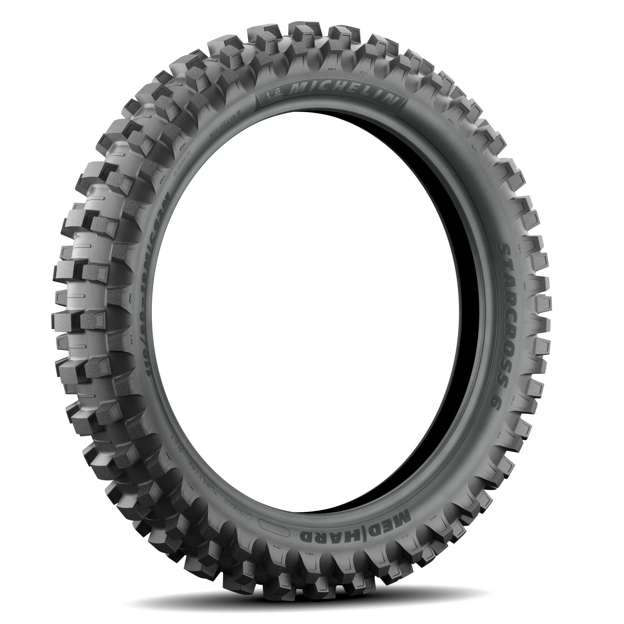 TIRE STARCROSS 6 MED HARD REAR 120/80-19 63M BIAS TT