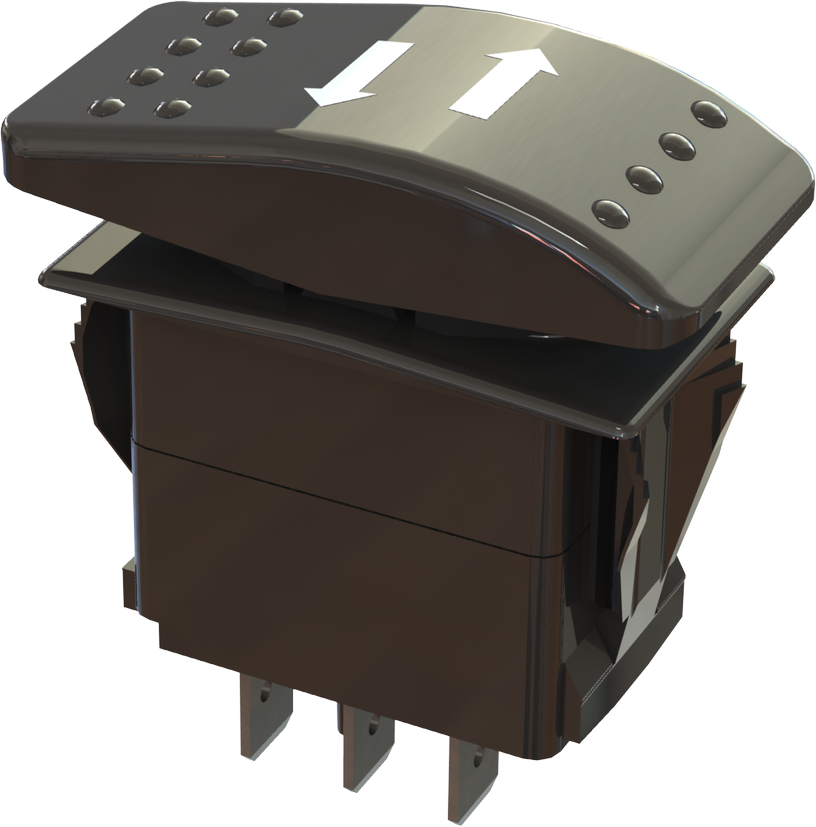 ACTUATOR DASH ROCKER SWITCH