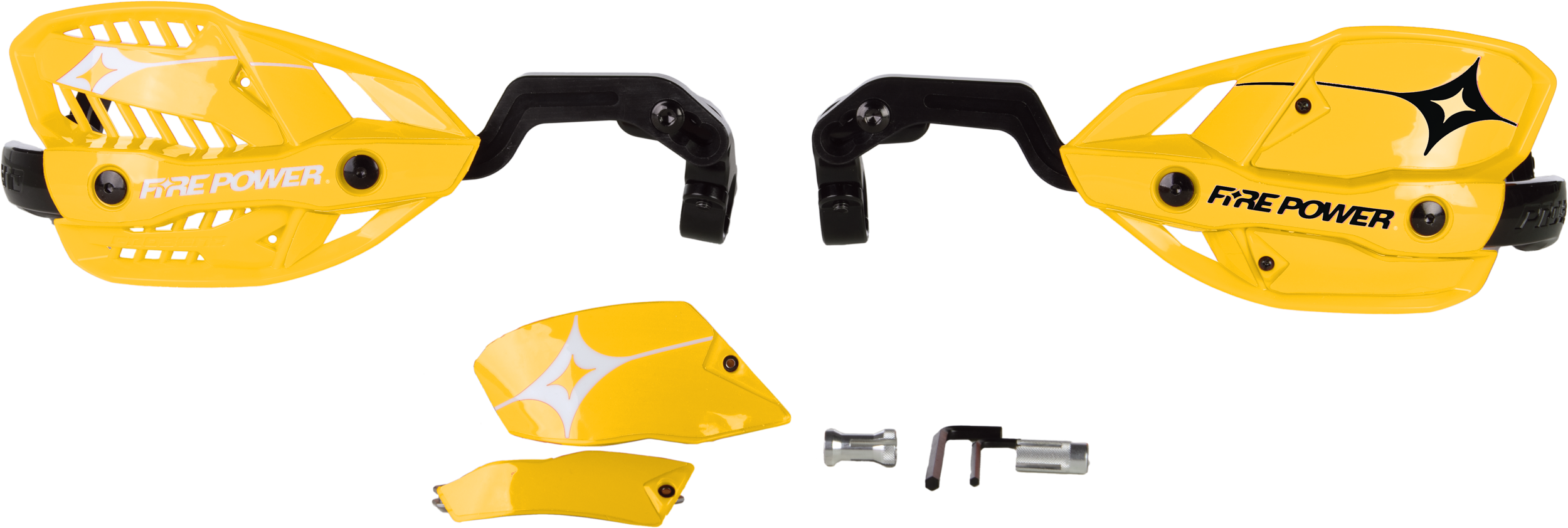 1 1/8" CLOSED HANDGUARD YELLOW