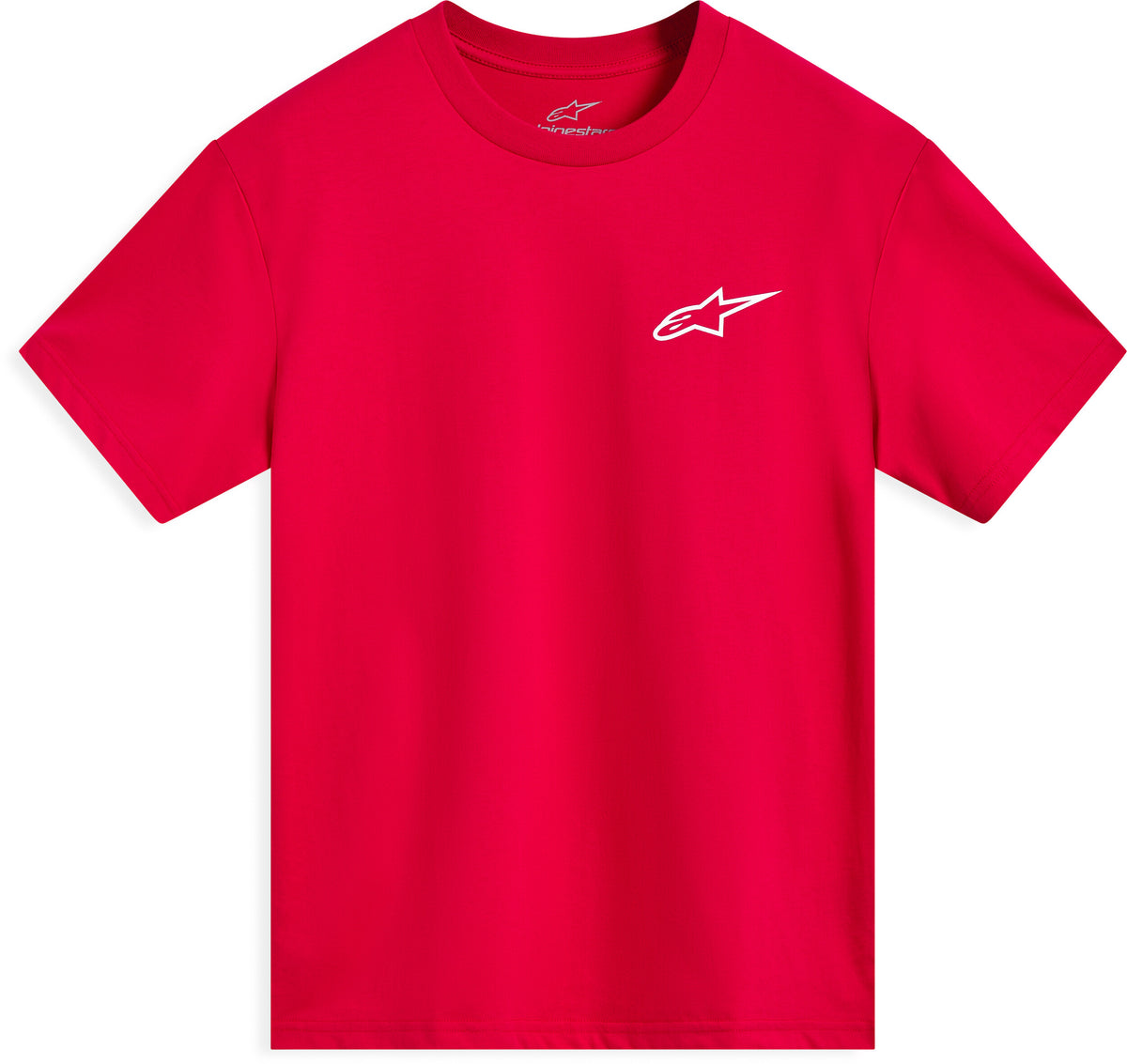 COMBO BACK SS CSF TEE RED/WHITE SM