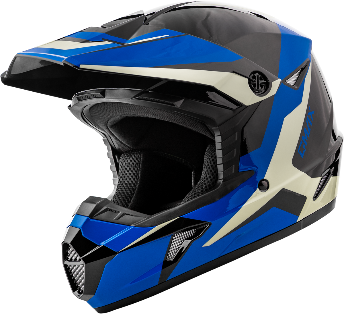 MX-46 CYCLUS HEMET BLACK/BLUE 2X