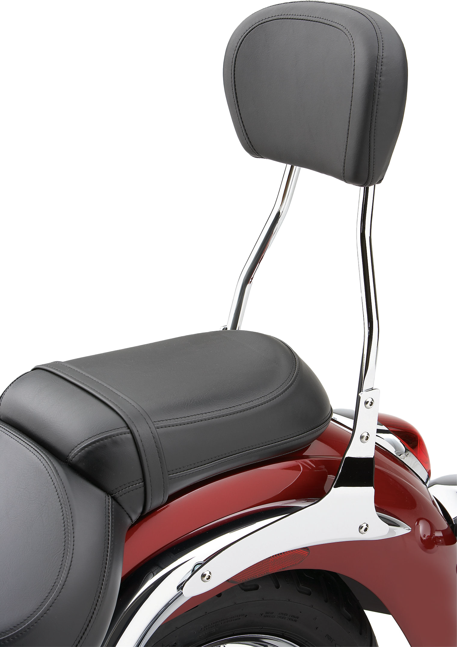STD SISSY BAR W/PAD CHROME HON VTX1300S 03-06/1800R 02-07
