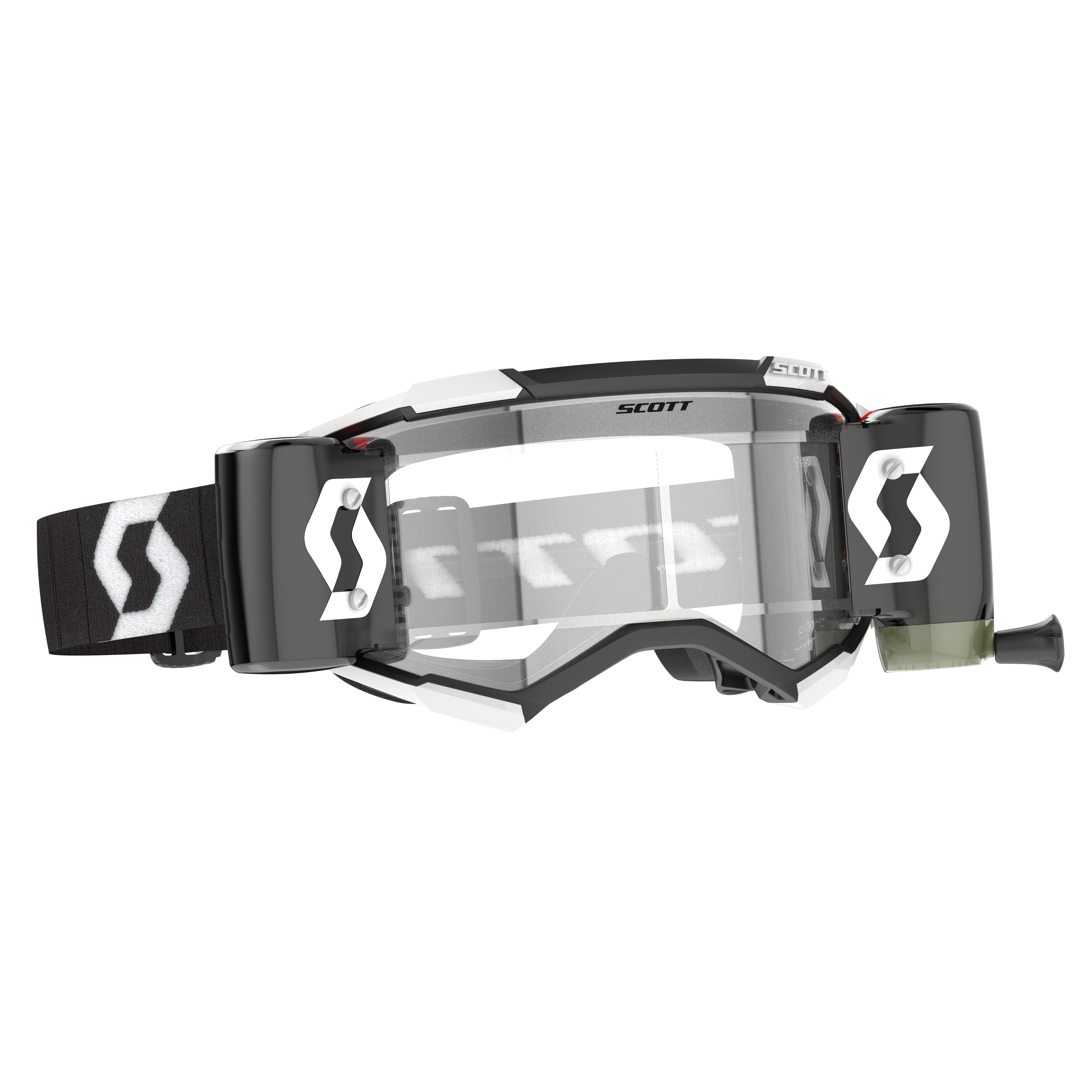 FURY WFS GOGGLE BLK/WHT CLEAR WRK